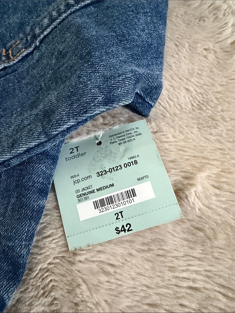 okie dokie Blue Kids Denim Jacket